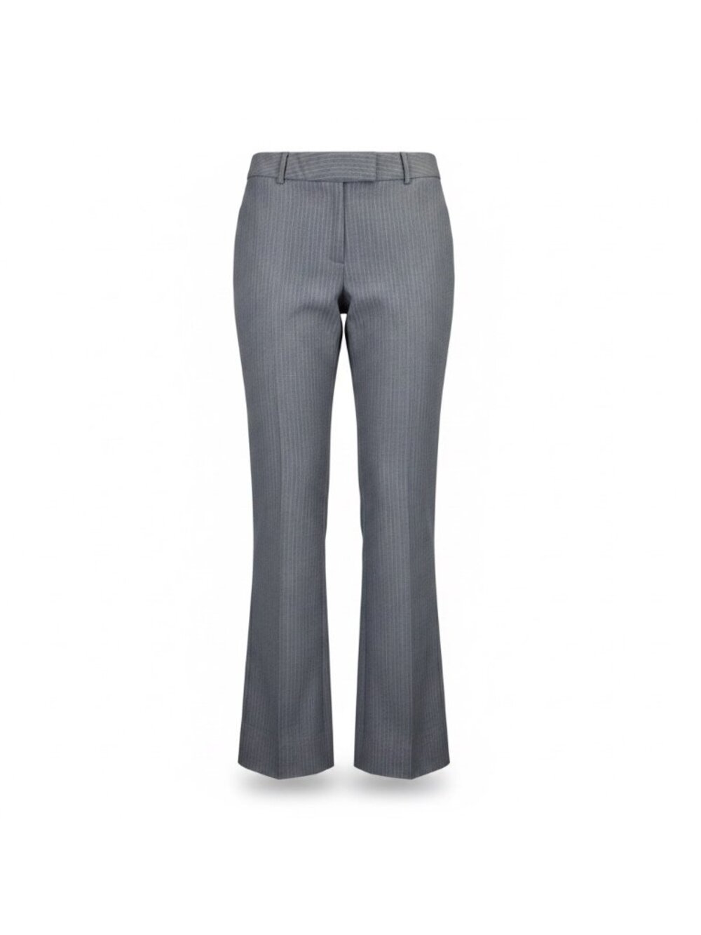 Anne Klein Womens Gray Dress Pants Lightweight Pinstripe Classic Size 6P